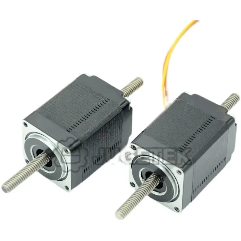 NEMA11 28‑Size Stepper Motor, 34mm 41mm Body Length,Through / Solid Shaft,0.75A