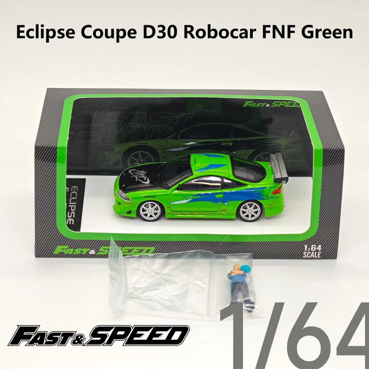 Fast & Speed 1:64 Mitsubishi Eclipse 