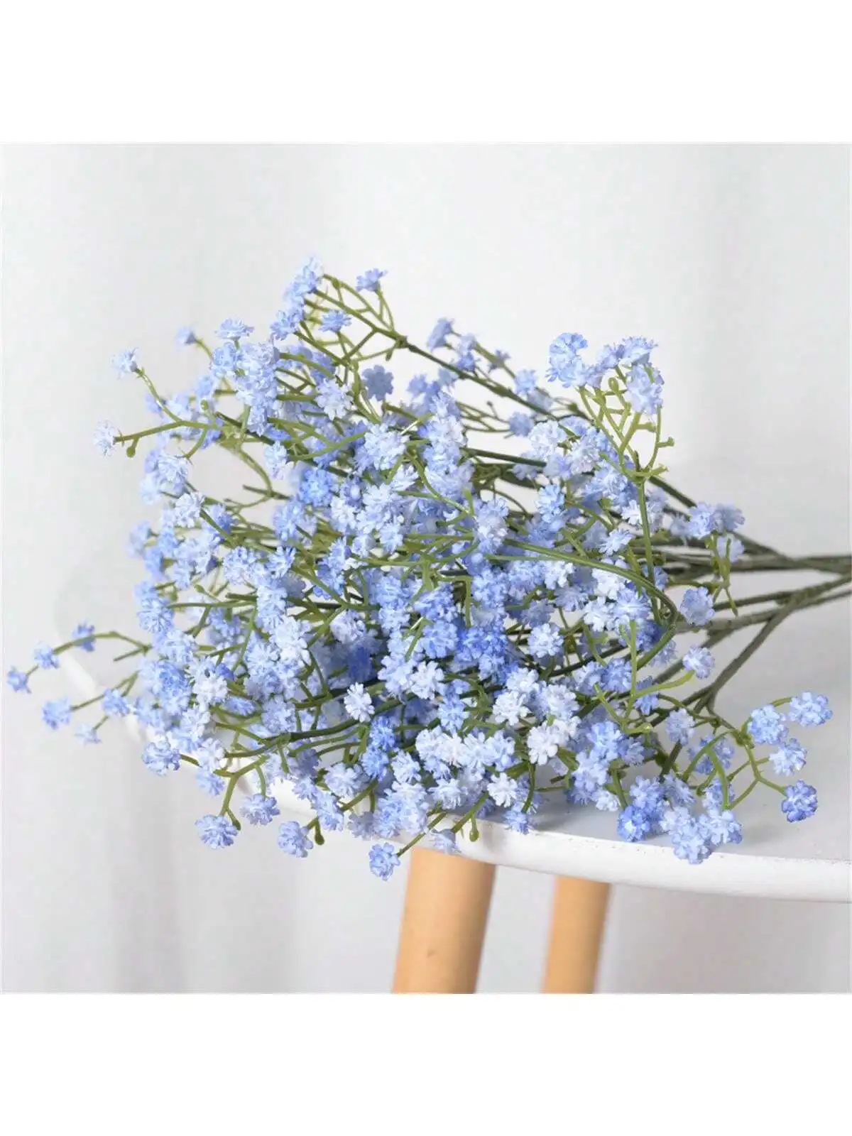 1/3 Stück weiße Gypsophila künstliche Blumen Hochzeit DIY Blumenstrauß Dekoration Arrangement Kunststoff gefälschte Blumen Heimdekoration – Detail 12