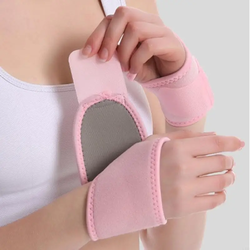 Thumb and Wrist Support Brace Adjustable Wrist Compression Support Elastic Breathable Wrist Wrap Gym Fitness Wrist Brace 