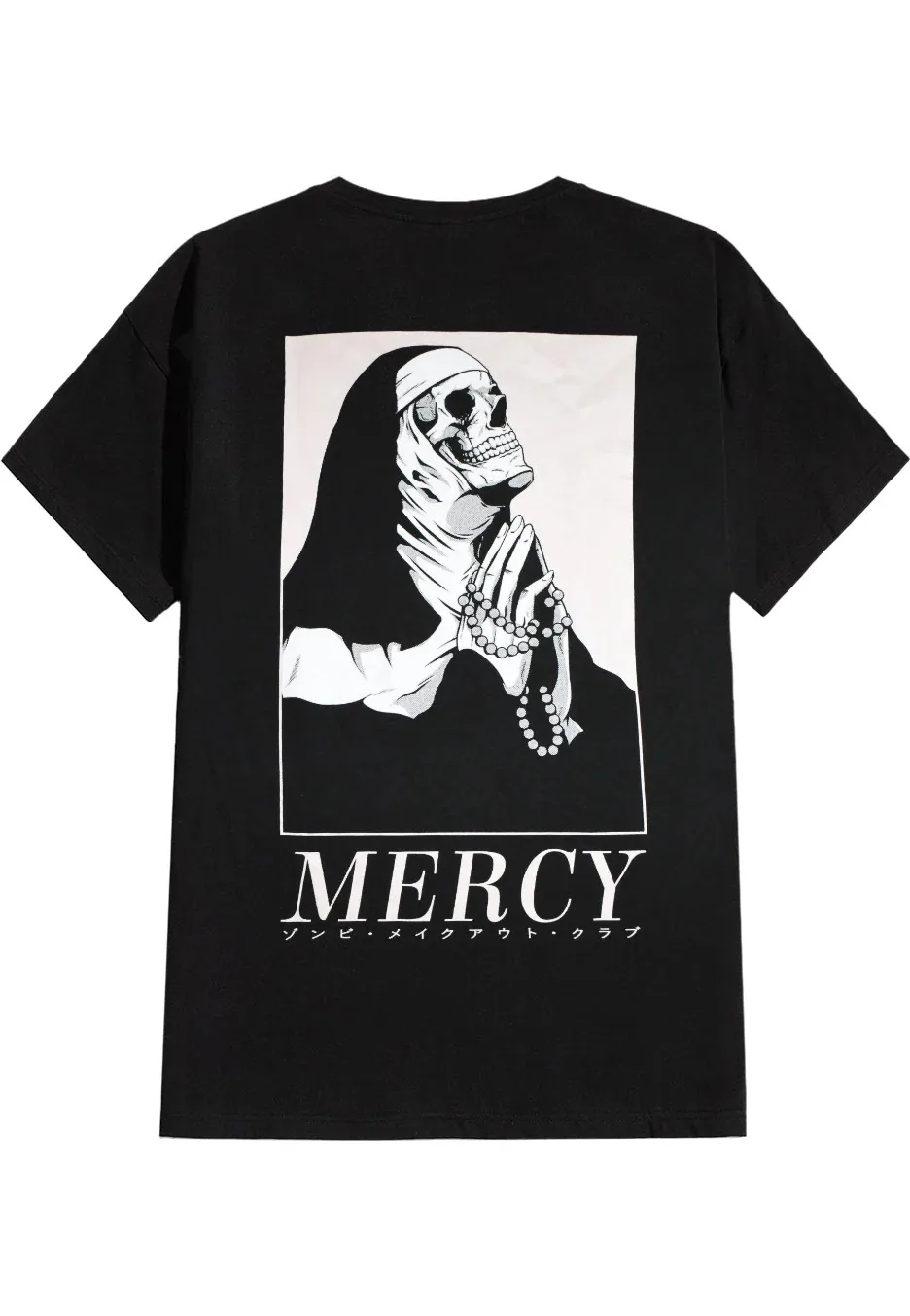 

Mercy Graphic Printing Summer Luxury Brand Cotton Men's and Women's T-Shirts Short Sleeves Street Fashion Street Fashion Trend