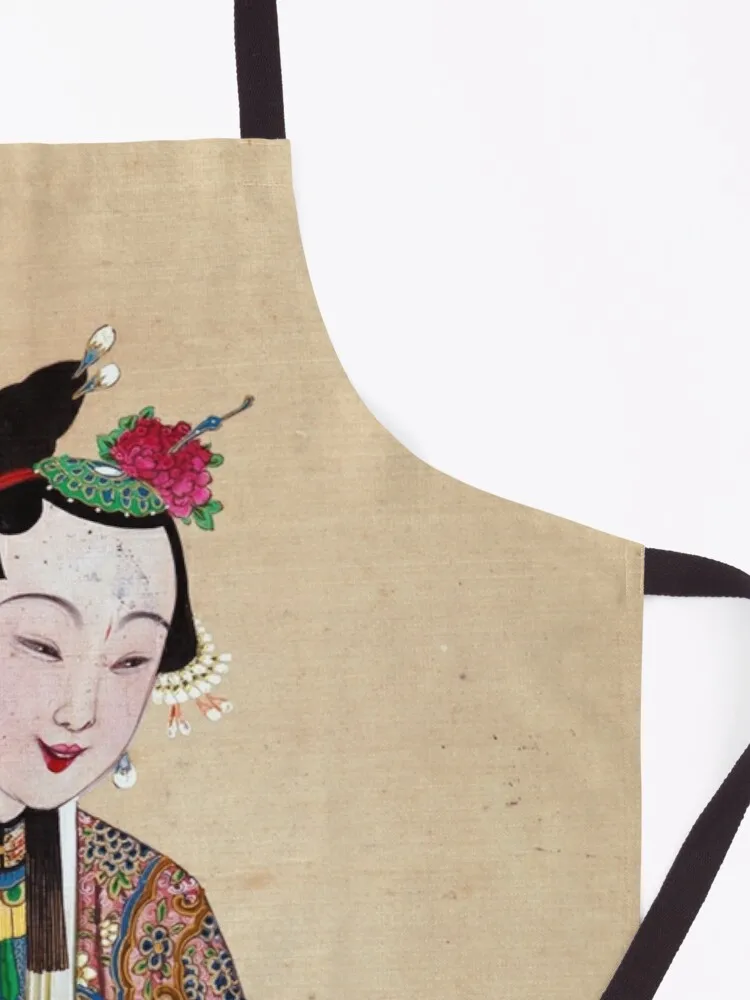 One hundred portraits of Peking opera characters Miss Chang Apron kitchen accessories custom apron