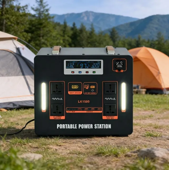 Portable Power Station 5000W Solar Generator For Camping RV Emergency Lifepo4 Battery Home Essential