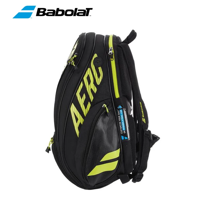 Babolat Pure Aero Tennis Rucksack Streik Tim Modell Tennis schläger Tasche 2er Pack große Kapazität tragbare Squash Padel Strand Tennis Tasche