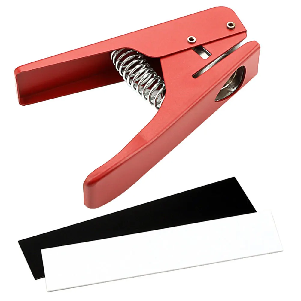 

Guitar Pick Maker Punch Heavy Duty Metal Craft Tool for Creating DIY Guitar Plectrums Cool Unique Gifts for Guitarists Bass