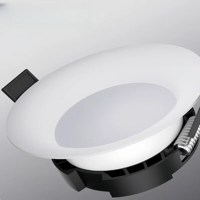 2026 New Model Curved Ceiling Lamp with No Frame, Embedded into the Wall, for Deep Anti-Glare Use in Living Room Hallway