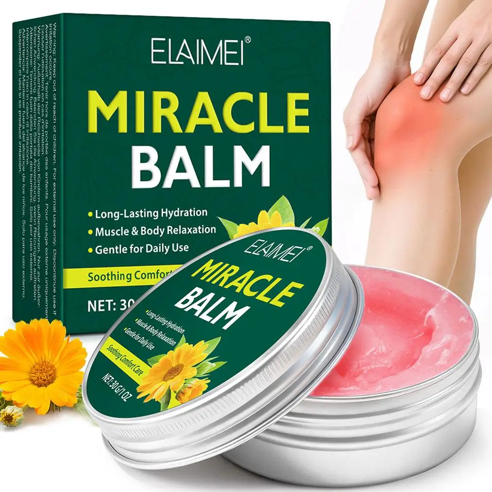 Natural Balm Daily Body Relax Balm Gentle Long Lasting Hydrating Soothing Skin Care Cream Herbal Relaxing Joint Massage Cream