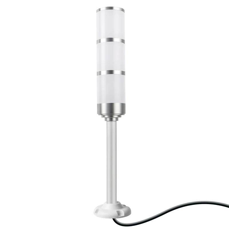 Industriële Multilayers Stapellicht Anti-Corrosie Aluminium Signaal Alarm Waarschuwingslampje 24V Veiligheid Indicator Lamp voor CNC Machines