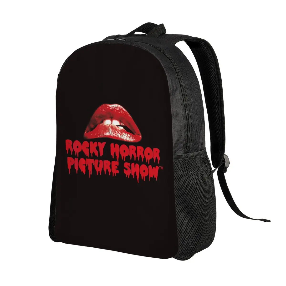 The Rocky Horror Picture Show Lips Logo Backpack Daypack Large Capacity Kids BookBag School Bag Shoulder Bags for Men Women