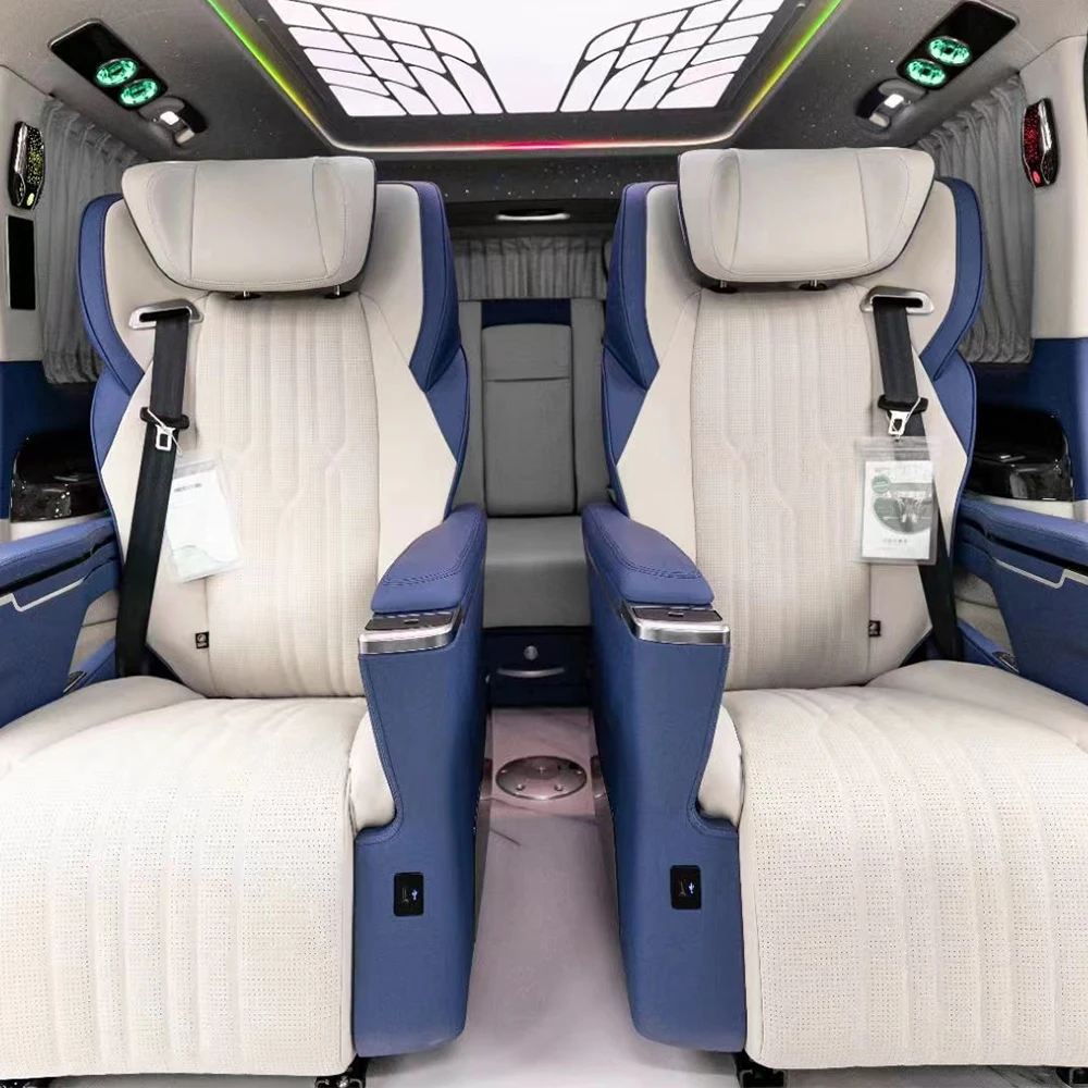 Top Comfortable Vip Luxury Electric Reclining Van Seat For Modification Van Mpv Rv Sprinter Hiace Vito Vclass For Caravan RV