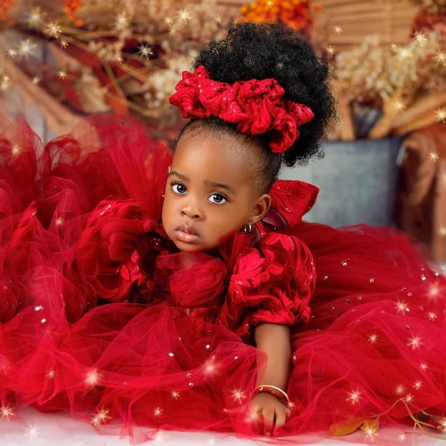 Red and black little girl dresses outlet