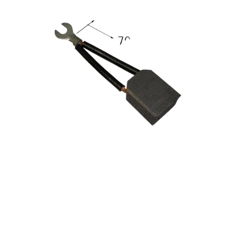 10PCS KJ201 forklift carbon brush, carbon brush holder, spring (walking 16 * 25 * 32) CPD10-30 long silver, hanging fork