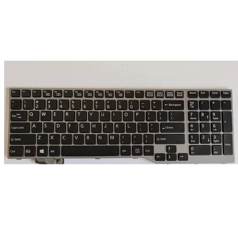 US Layout Laptop Keyboard for Fujitsu Lifebook E754 E753 E756 E554