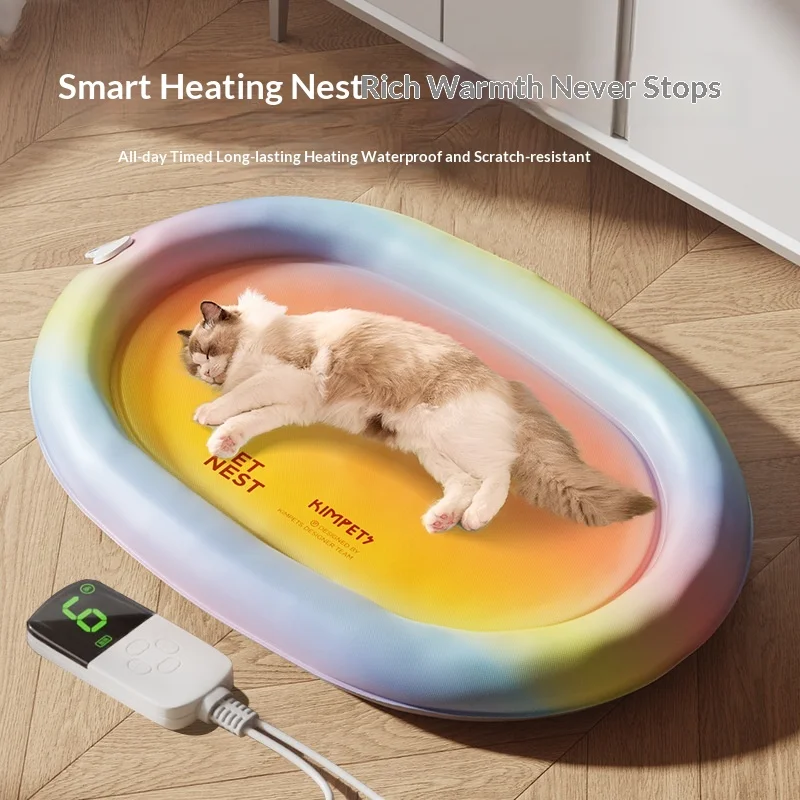 

Pet Heating Pad Winter Sleeping Mat Dog Nest Cat Bed Bite Resistant Cooling and Heating Mat for Autumn Winter Use