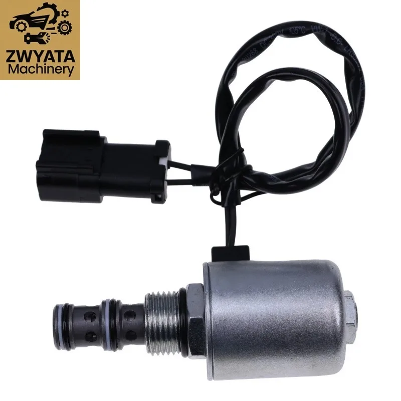 

24V Solenoid Valve 20Y-60-22121 20Y-60-22123 20Y-60-22122 Suitable for Komatsu 6D95 PC200-6 PC220-6 PC240-6 Excavator Parts