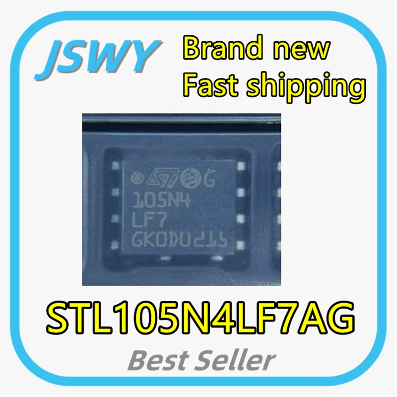 (5/50 pieces) STL105N4LF7AG STL105N4LF7 105N4LF7 QFN Ultra-low internal resistance MOSFET Brand new electronics Fast shipping