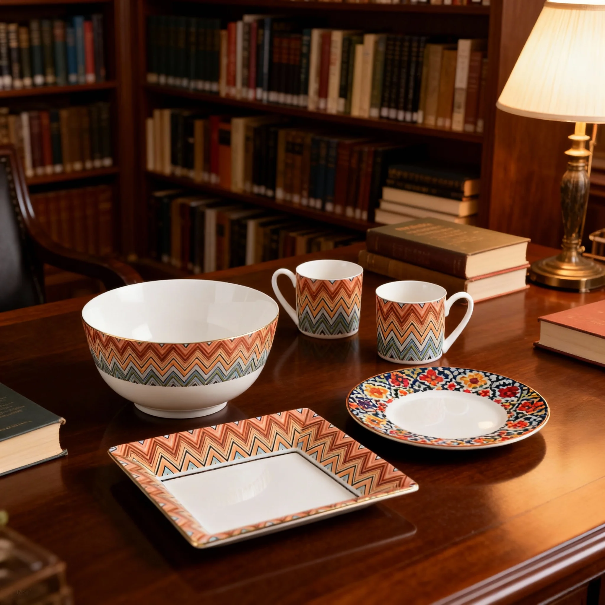 

Роскошный домашний кофейный сервиз в комплекте с чашками для эспрессо, блюдца, чайные кружки, тарелки, миски, десертная посуда, посуда, керамическая чашка