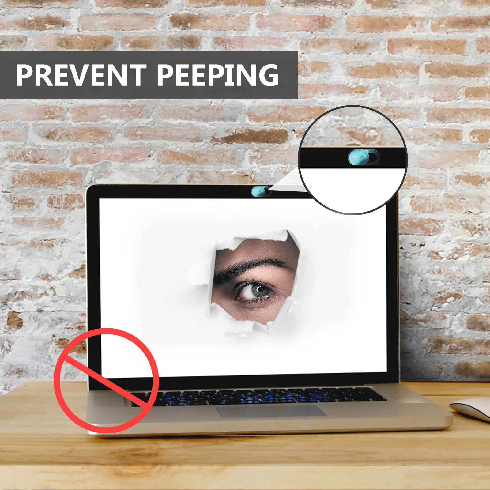 

6Pcs Webcam Cover Slide Privacy Shield for Laptop Creative Pattern Easy Slide Protection for Pc Tablet Devices