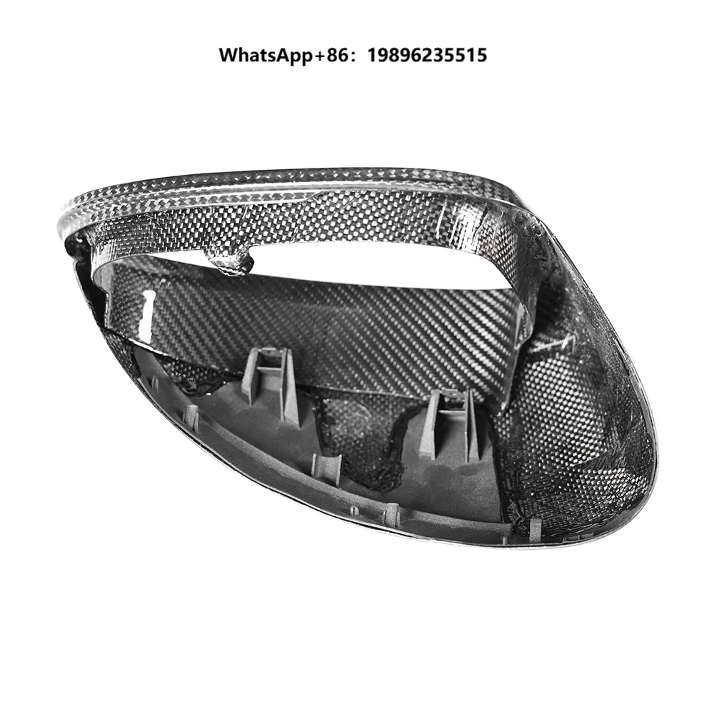 for Dry Carbon Fiber Mirror Cover Rearview Mirror Housing Mirror case LHD Replacement