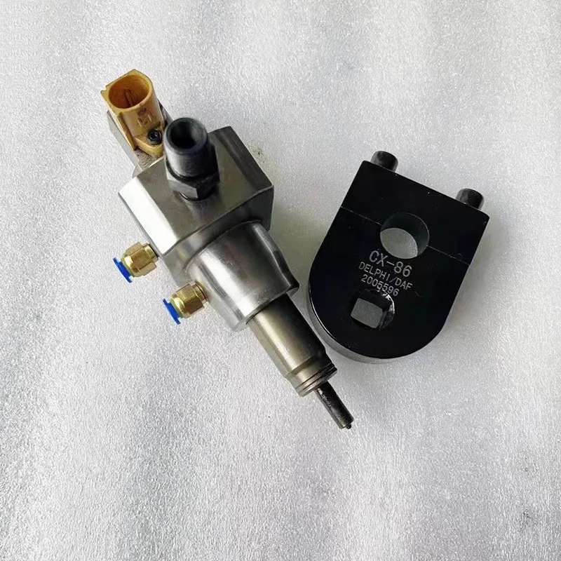 

Fuel Injector Tester Kit With Injector Return Fuel Fixture For Delphi DAF Compatible With Multiple Vehicle Models