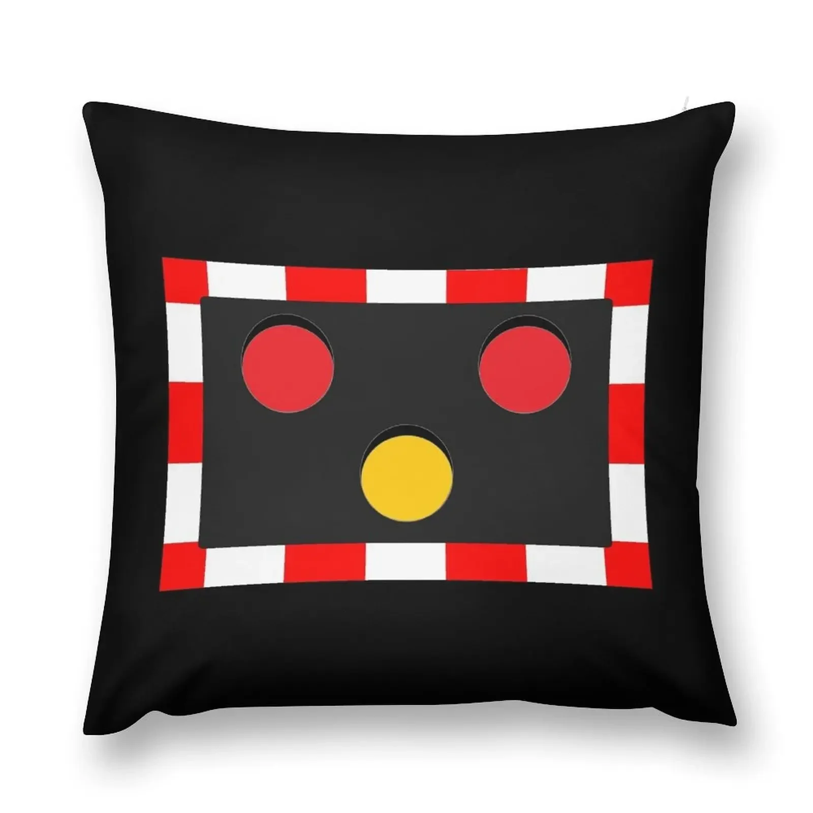 BRITISH RAILWAY LEVEL CROSSING LIGHT Throw Pillow Pillow Cases Decorative Pillow Case Christmas