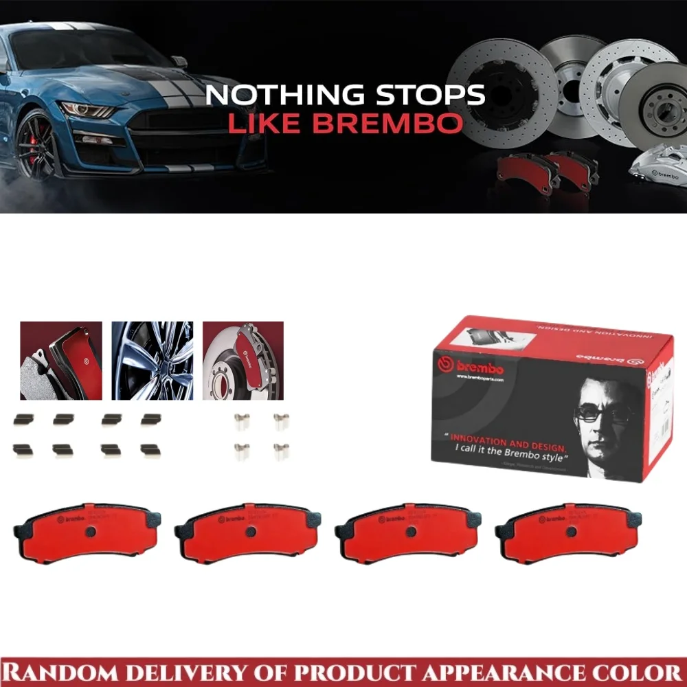 Brembo P83024N Premium Ceramic Rear Disc Brake Pad Set /LANDWIND (JMC)/LEXUS/MITSUBISHI//TOYOTA/TOYOTA (FAW) OE# 0446660040