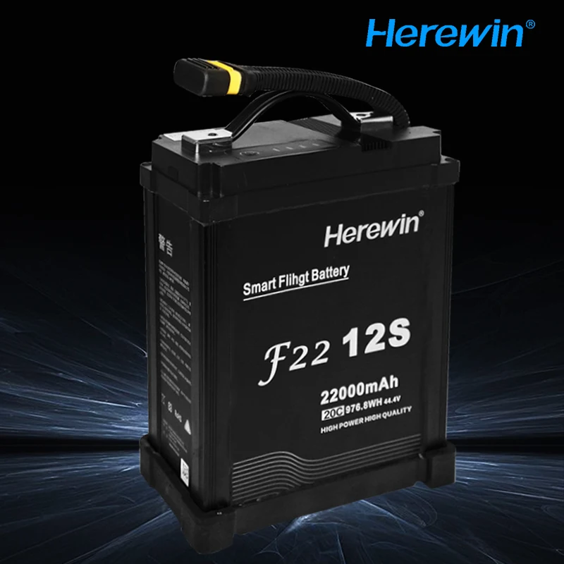 Herewin 22000MAH Battery 44.4v 12S 20C 1P  Agricultural Plant Protection 