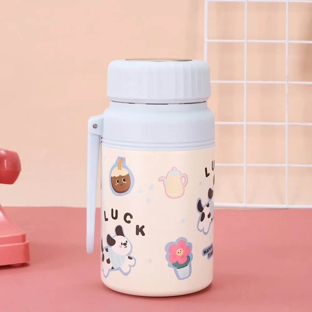 

Cute 1000ml Thermal Cup with Filter 316 Stainless Steel Coffee Cup Lightweight Portable Mug Outdoor