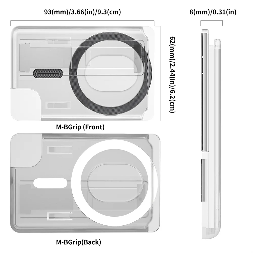 Grippopso для Magsafe кошелек, универсальный держатель для телефона, держатель для карт, кошелек, чехол для iPhone 15 Pro Max 14 13 Samsung с держателем для карт