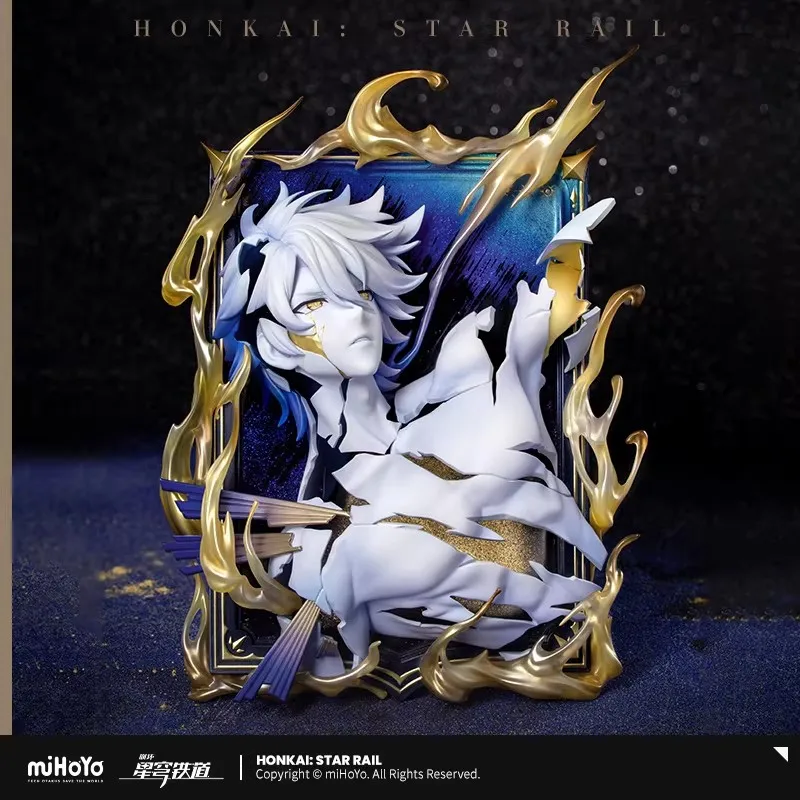 

Оригинальный Phainon Burning Dawn Ver. 3D-фигурка-подставка Honkai Star Rail: Модель Касланы, настольное украшение, аниме-косплей, рождественские подарки