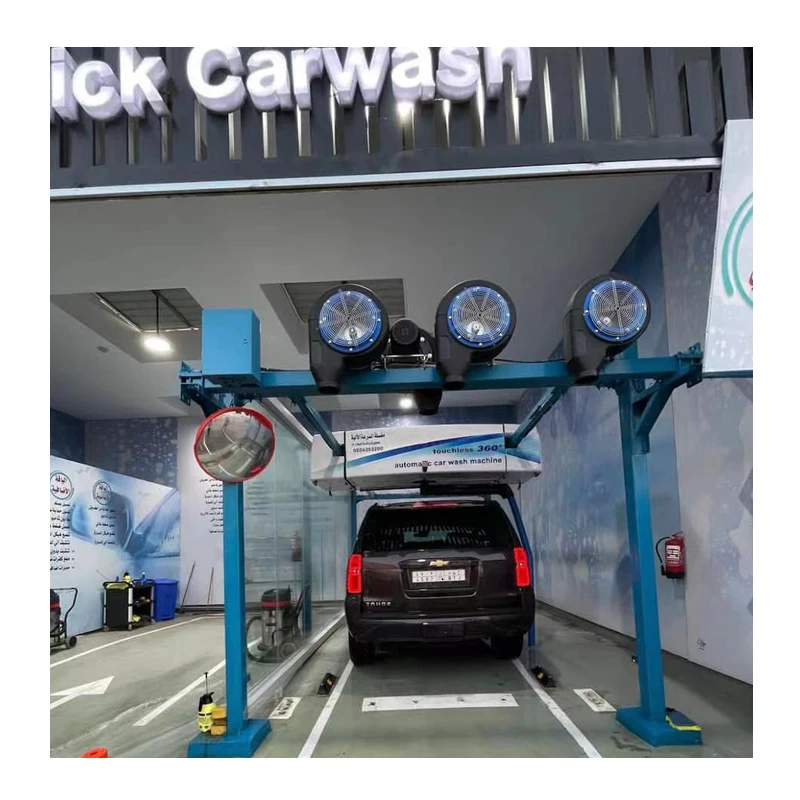 China Dayang DY-W360 Electric Automatic Car Wash Machine with 60-80 Bar Pressure Hot-dip Galvanized Frame 220L Water Consumption
