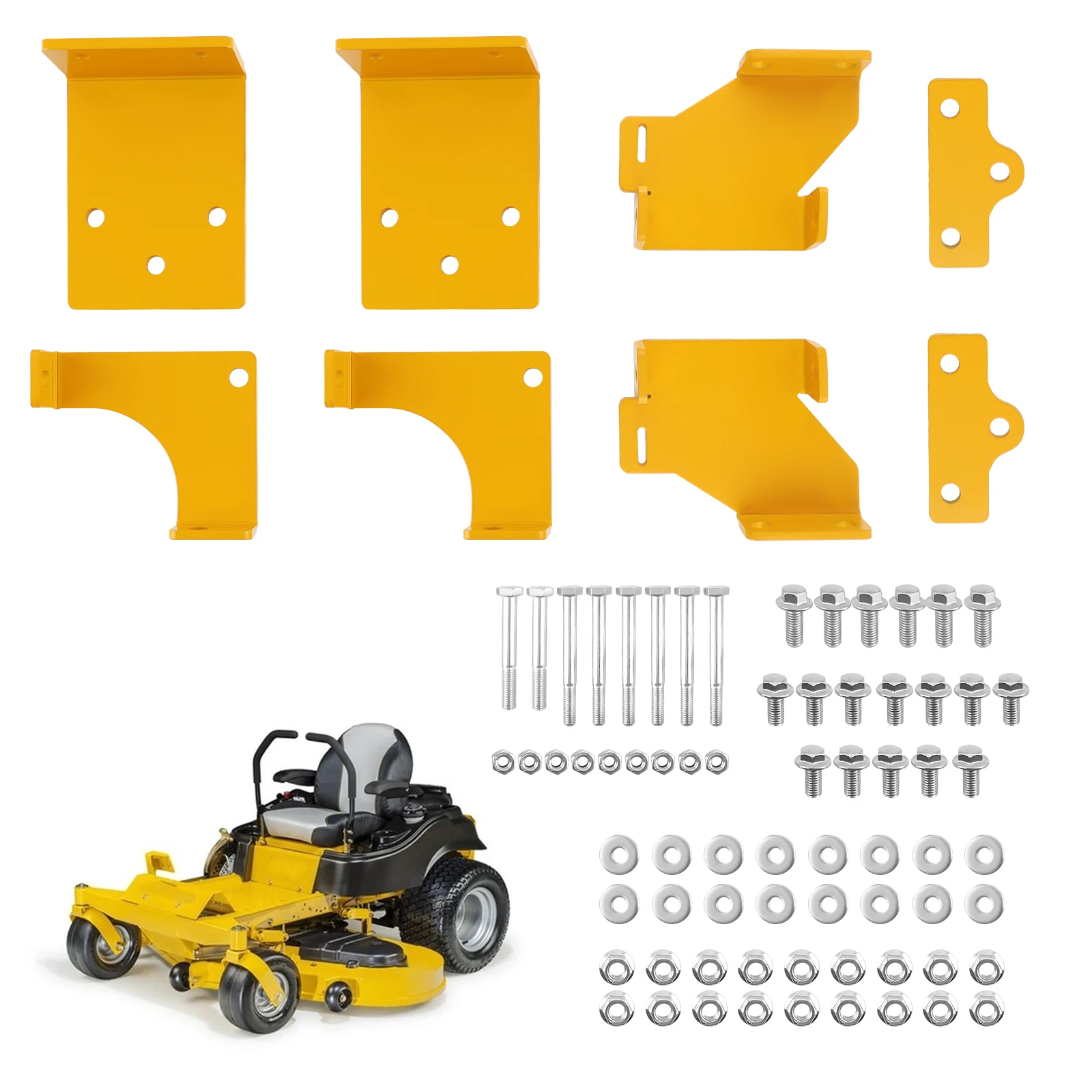 Yellow Steel Transmission Cross Brace Frame For Raptor SD Models 935825   937789 Zero Turn Mower