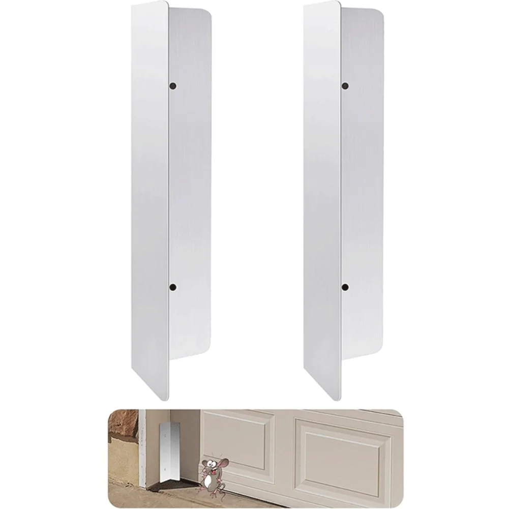 

Pest Exclusion Strip Garage Door Seal Pest Prevention Home Garage Protection Rust Resistant Weatherproof Screw Mount