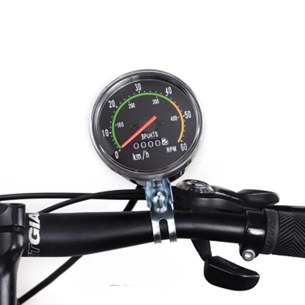 Bicycle Mechanical Odometer Universal Adjustable Accurate High-end Speedometer Bicycle Equipment N