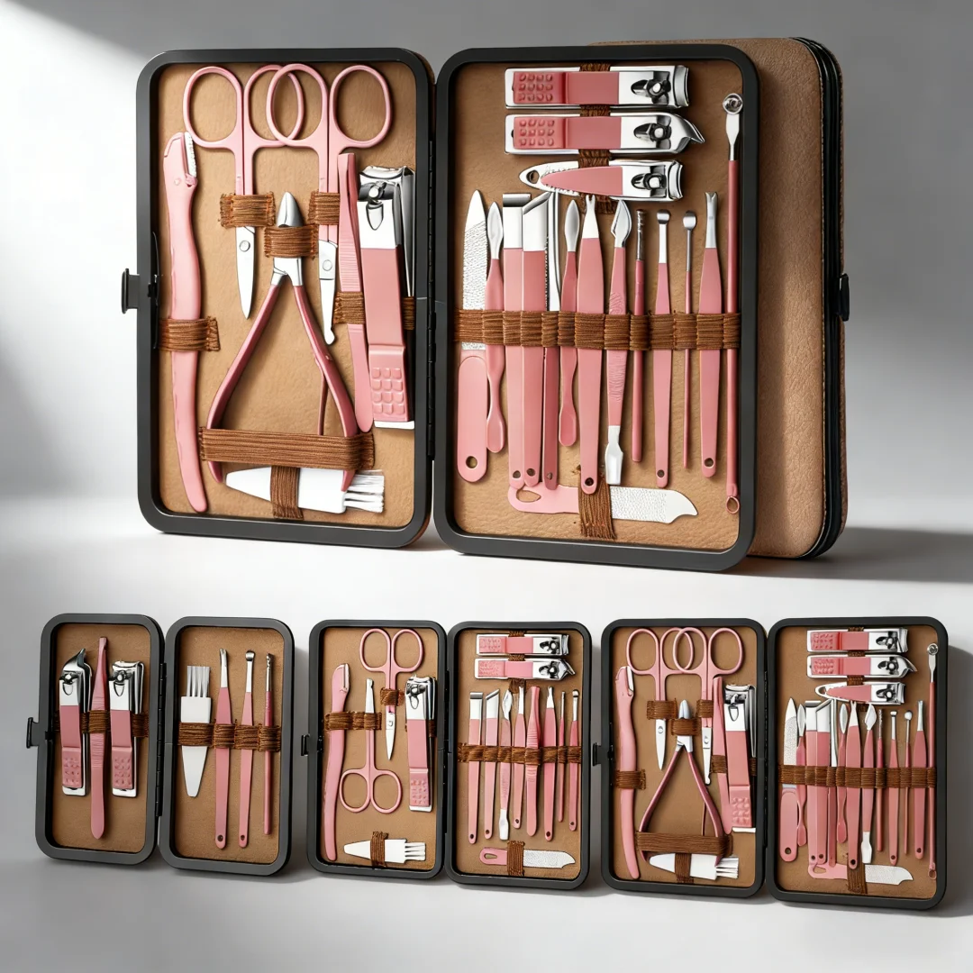 

Набор кусачек для ногтей, 7/16/24 шт., кусачки для ногтей из нержавеющей стали, педикюры, нейл-арт, кусачки для пальцев, инструменты для ногтей