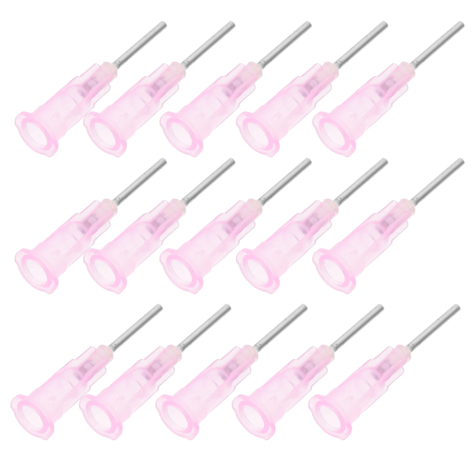 100 Pcs Automatic Dispensing Needle Tips Stainless Steel Needles for Injections Assorted