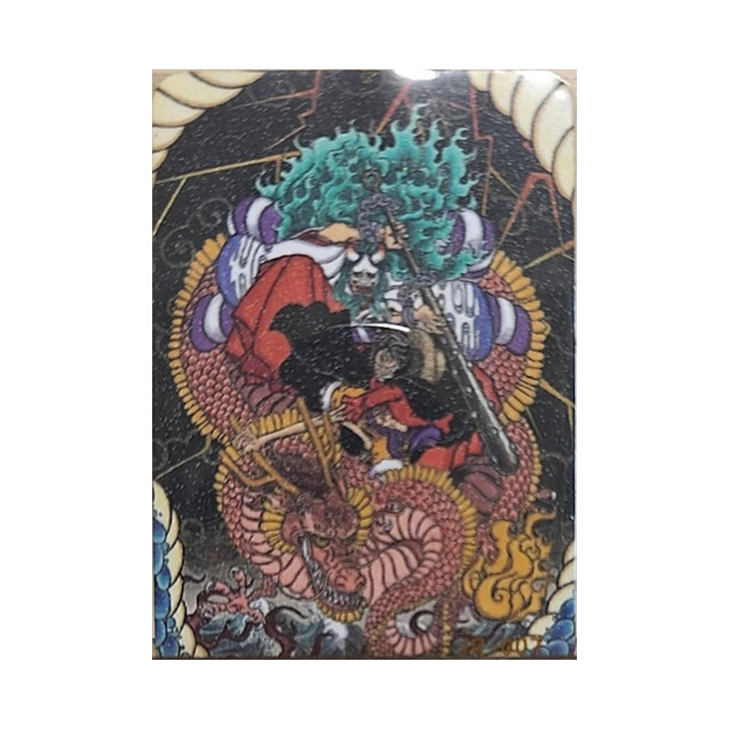 أنيمي قطعة واحدة نادرة KR SKP HJS TS تشيكوسلوفاكيا الأحمر ES PG SSP NFT BGP MR EMB تحصيل بطاقات القرد D لوفي لعب للبنين هدية عيد ميلاد #5