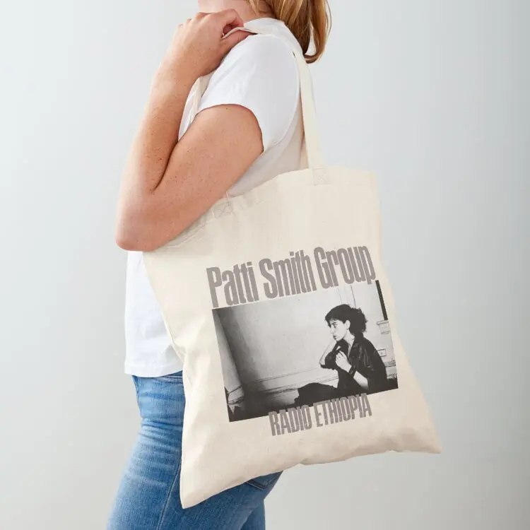 

Patti Smith Group, Radio Ethiopia Tote Bag handbag custom fabric bag Fabric bag personalized tote