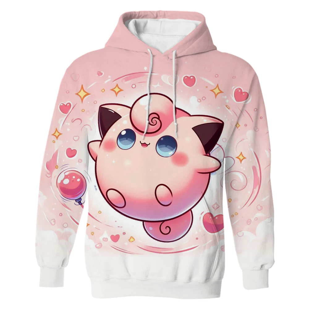 

Kawaii Pokémon Anime 3D printed children's hoodie, sweatshirt suitable for boys and girls