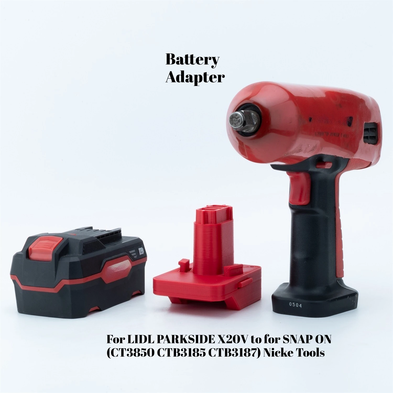 Gardening Tools Lidl - Адаптер для аккумулятора LIDL PARKSIDE X20V
