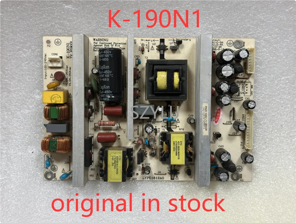 for Power Board L32C12 465-01A2-19001G K-190N1 Tested Working part