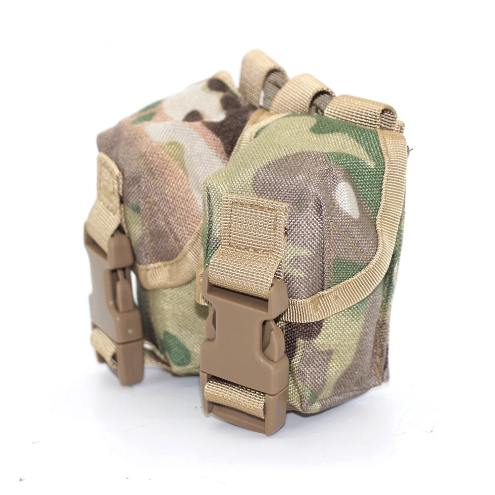 Image of Jagd-Doppelgranaten-Tasche Molle Sprenggranaten-Holster Taktische Zubehörtaschen Kleine Werkzeugtasche für Jagd und Schießen
