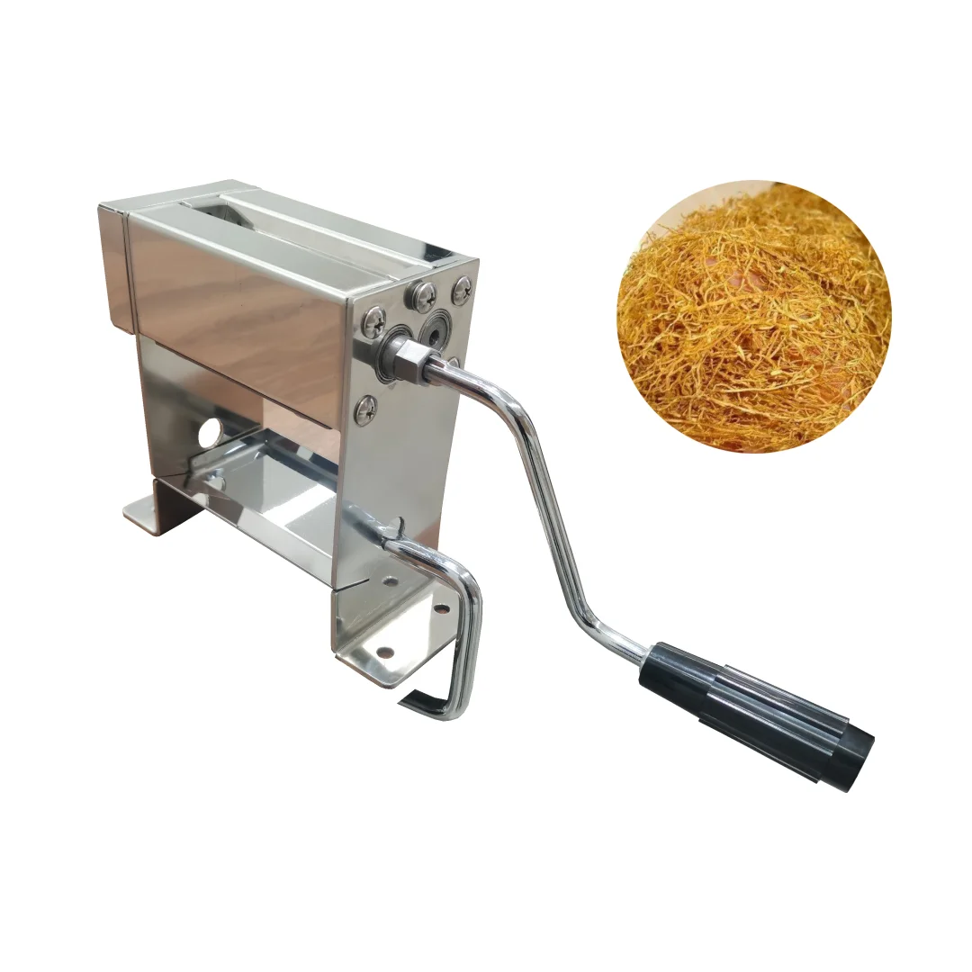 China Original Producer OEM ODM SUS410 Hot Sales Manual Herb Cutter with Technical Support for Tobacco Leaf Cutting Use