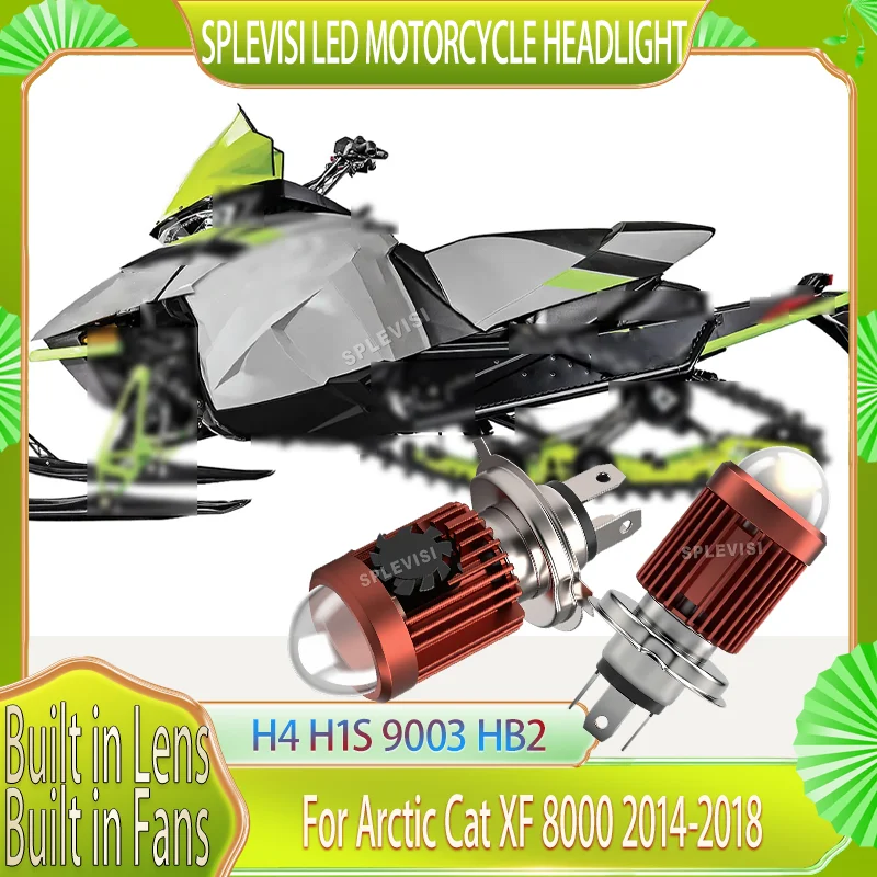 

​3070 Chip H4 LED Motorcycle Bulb - Fast Startup 3000K Yellow 6000K White IP67 For Arctic Cat XF 8000 2014 2015 2016 2017 2018