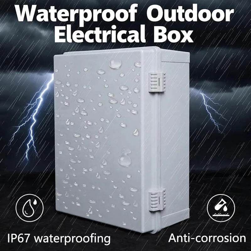 IP67 Outdoor Waterproof Box, ABS Engineering Plastic Base Box, Outdoor Monitoring Power Box