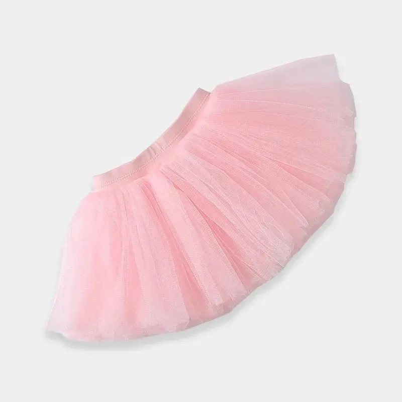 Baby Girls Tutu Fluffy Skirt Toddler Princess Ballet Dance Tulle Mesh Skirt for Daily Training Exam Gymnastics Performance Dress - view 6