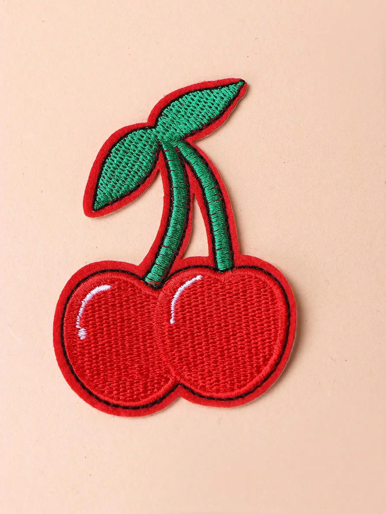 4pcs Cherry Shaped Iron-on Patch