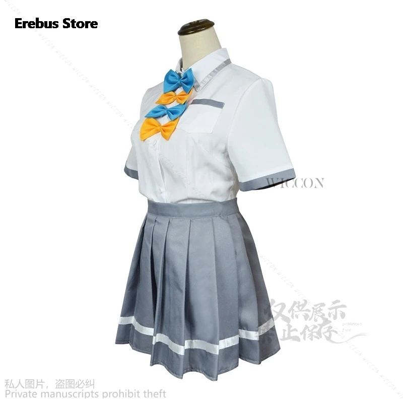 

New Anime Toooooo Many Losing Heroines Cosplay JK School Uniform Roleplaying Yanami Anna Yakishio Remon Komari Chika Cos Anime