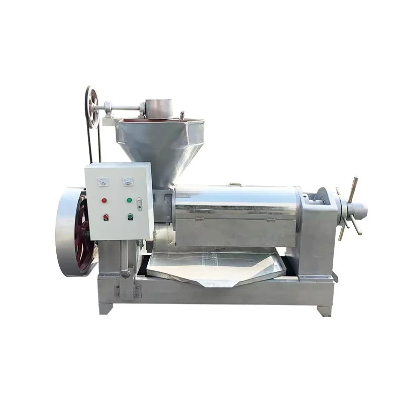 2025 New Commercial Fully Automatic Press Large-scale Workshop Mobile Stall Peanut Soybean Rapeseed Oil Press Equipment