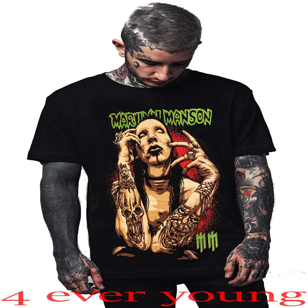 MARILYN MANSON THE CLASSIC ROCK PUNK ROCK T SHIRTS